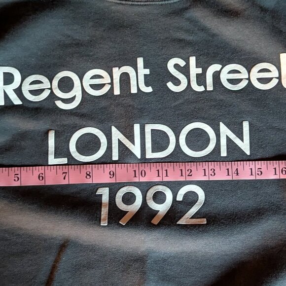 Zara  TEXT PRINT SWEATSHIRT Anthracite grey | 11-12 years - Picture 14 of 15